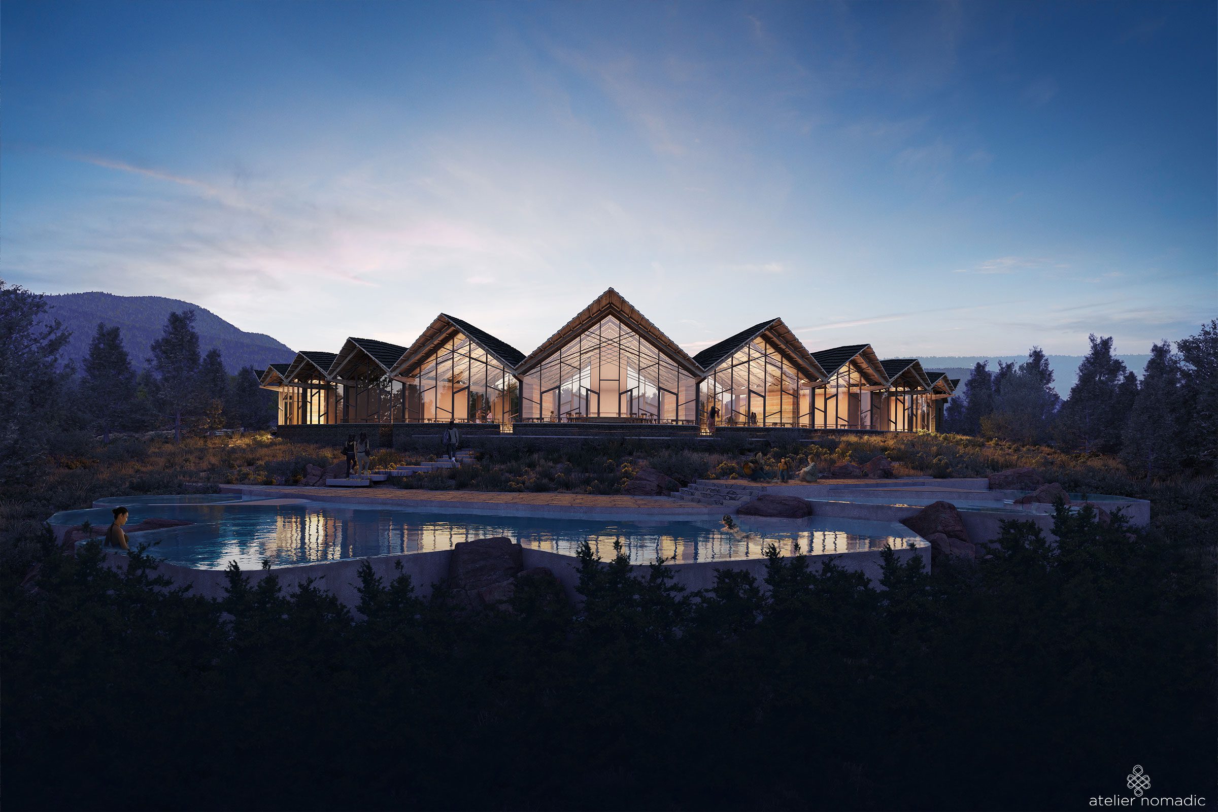 Covering 1,110 acres, just a mile from the edge of the national park in Utah, the luxury wilderness retreat will allow guests to stay in one of its 40 suites or homesteads.